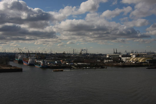 Luftbild Hafen Hamburg