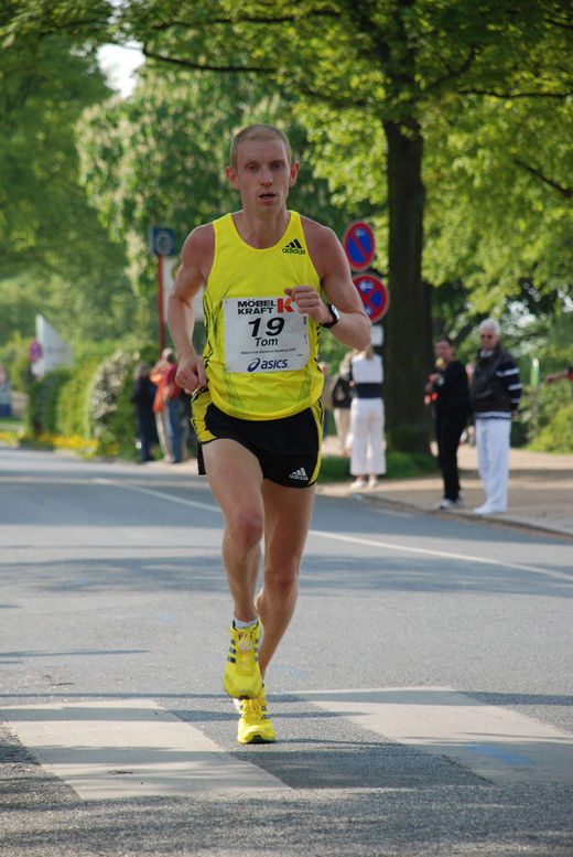Tom Payn beim Marathon Hamburg