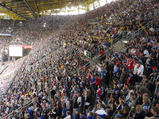 HSV Fans in Dortmund