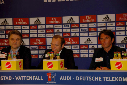 Pressekonferenz fr neuen HSV Trainer Bruno Labbadia