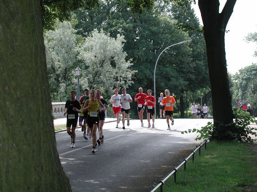 Halbmarathonis beim Halbmarathon in Hamburg
