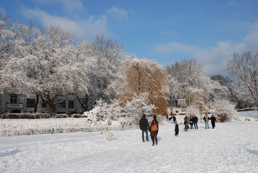 Winterwunderland an der Alster 2010