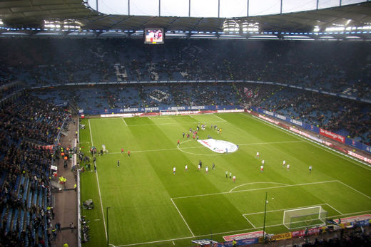 Bundesligaspiel HSV Eintracht-Frankfurt