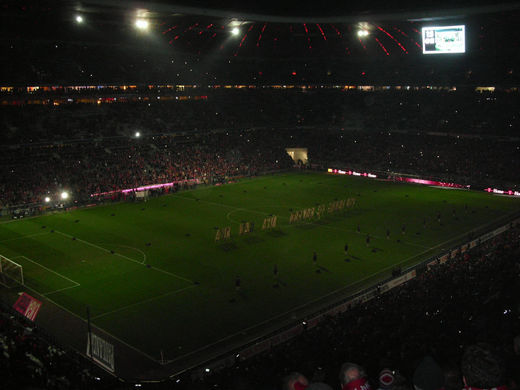 Stadionshow Allianz Arena Mnchen