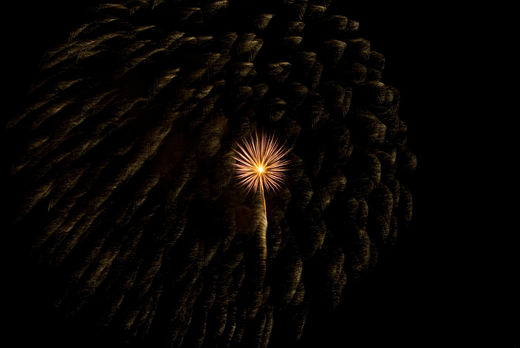 Feuerwerk zur Kirschblte 2010