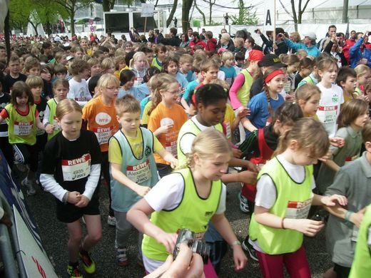 Das Zehntel Haspa-Hamburg-Marathon Jugendlauf