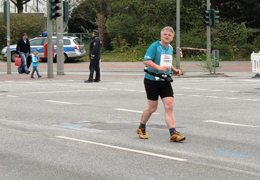 Marathon Hamburg 2012: Letzter Lufer
