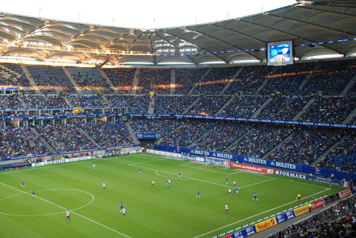 Sd-Ost-Tribne in der Imtech Arena