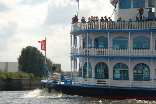 Hamburg Besucher auf der Louisana Star