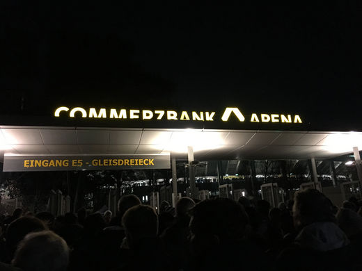 Eingang Commerzbank Arena Frankfurt
