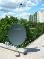 Antenne für Astra und Eutelsat sowie UKW