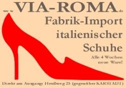 VIA ROMA - Fabrik-Import italiensicher Lederschuhe