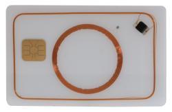 3-fach Hybrid RFID-Karte