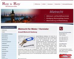 Kanzlei Roy - Mietrecht Hamburg