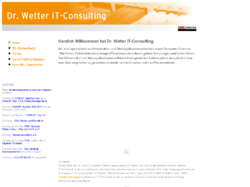 Dr. Wetter IT-Consulting