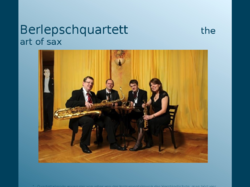 Berlepsch-Saxophonquartett