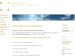 Coaching & Beratung - > Ihre Erfolgsmatrix