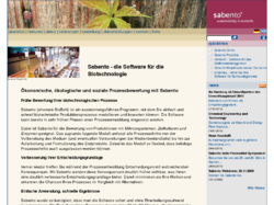Sabento - Die Software für die Biotechnologie