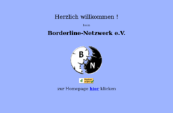 Borderline-Netzwerk e.V. Von Betroffenen für Betroffene