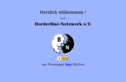 Borderline-Netzwerk e.V. Von Betroffenen für Betroffene