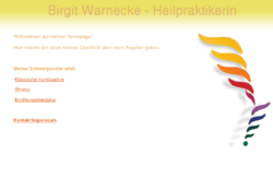 Birgit Warnecke - Heilpraktikerin