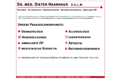 Dr. med. Dieter Haarhaus