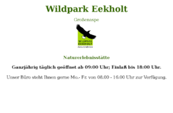 Wildpark Eekholt