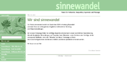 Sinnewandel- Praxis für Heilkunde, Shiatsu, Ayurveda und Massage