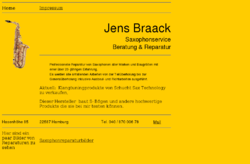 Jens Braack Saxophonservice