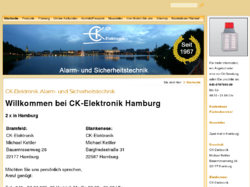 CK-Elektronik Alarmtechnik und Sicherheitstechnik