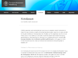 Tierärztlicher Notdienst Hamburg