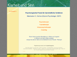 Psychotherapie, Körperarbeit, Coaching