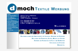 Dmoch Textile Werbung
