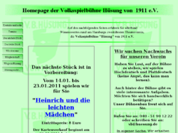 Volksspielbühne "Hüsung" von 1911 e.V.