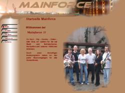 Livemusik mit Mainforce