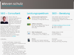 Steven Schulz Suchmaschinenoptimierung