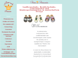 Prinz und Prinzessin Krabbelschuhe und Lauflernschuhe