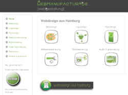 Stilvolles Webdesign aus Hamburg