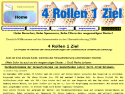 Vier Rollen ein Ziel-Herausforderung