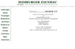Hamburger Zaunbau