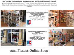 McFitness.de Spotlernahrung Shop Hamburg