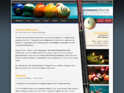 Ortmann Billards - Pool, Snooker and more