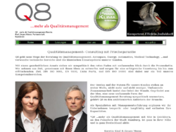 Q8 ...mehr als Qualitätsmanagement, Kerstin Kind, Jürgen Meese, Partnerschaft, Ingenieure