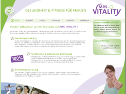 Mrs.Vitality Fitness-Studio-Alternative für Frauen