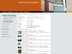 Architekt Guenter Trommer Hamburg
