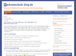 Markentechnik-Blog.de: Magazin für Markenführung, Branding und Marketingstrategie