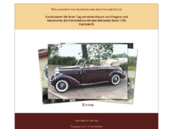 Hochzeitsauto, Mercedes, Benz, Oldtimer