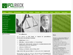 IPCL Rieck Rechtsanwaltskanzlei Lars Rieck, Fachanwalt für gewerblichen Rechtsschutz