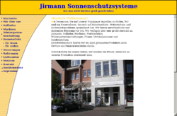 Jirmann Sonnenschutzsysteme e.K.