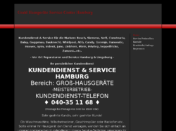 Grahl Hausgeräte Service Center Hamburg